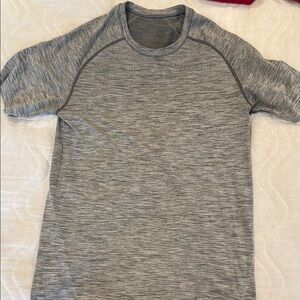 Lululemon Gray Men's Athletic Shirt